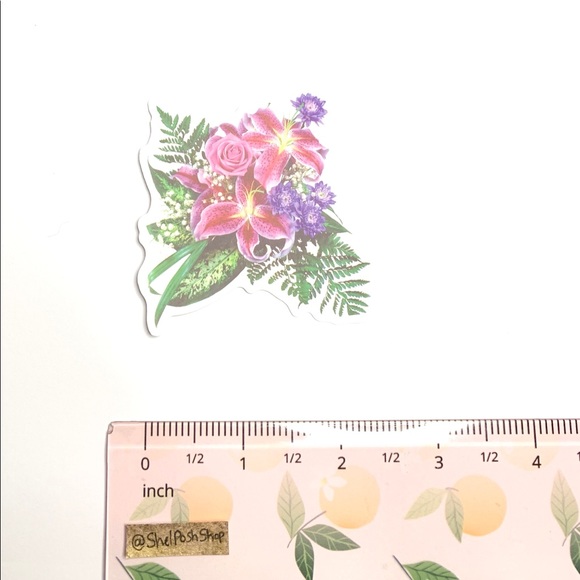 Flower Vinyl Sticker - Picture 2 of 2